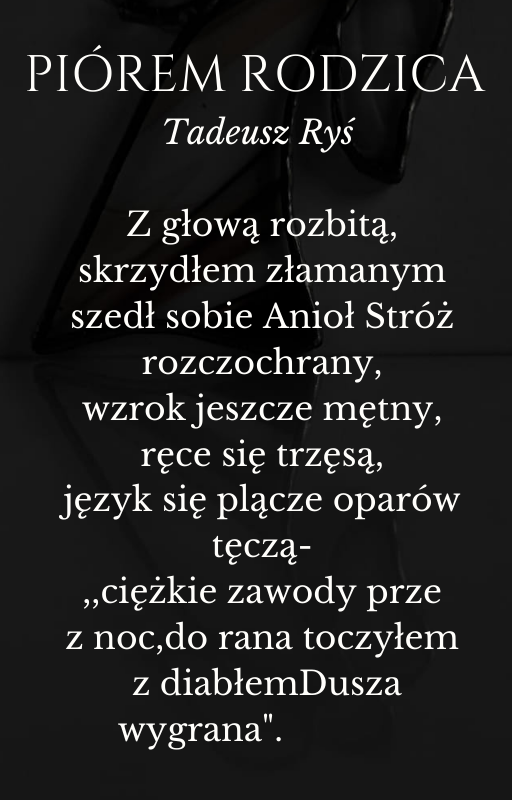 Piórem rodzica - Tadeusz Ryś #zostanwdomu